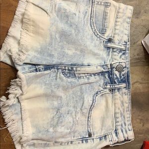 Aeropostale High Waisted Midi Shorts
